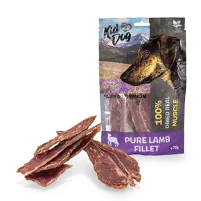 KIDDOG SUPER PREMIUM 100% jahňacie čisté svalové mäso bez prísad 70 g